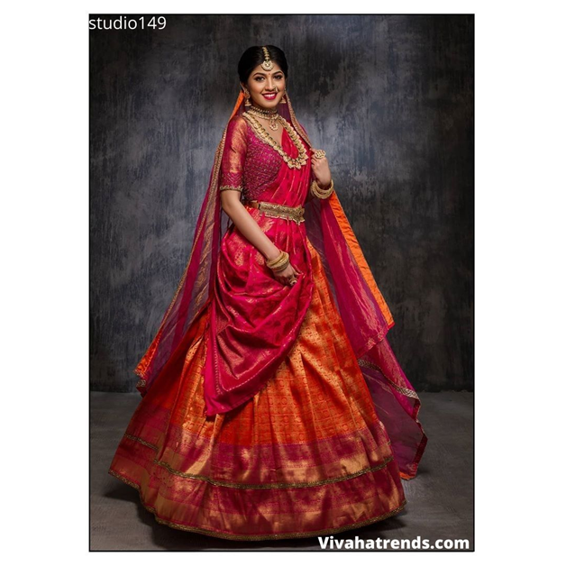 Top 5 paatu Lehengas designs  to slay any occasion: