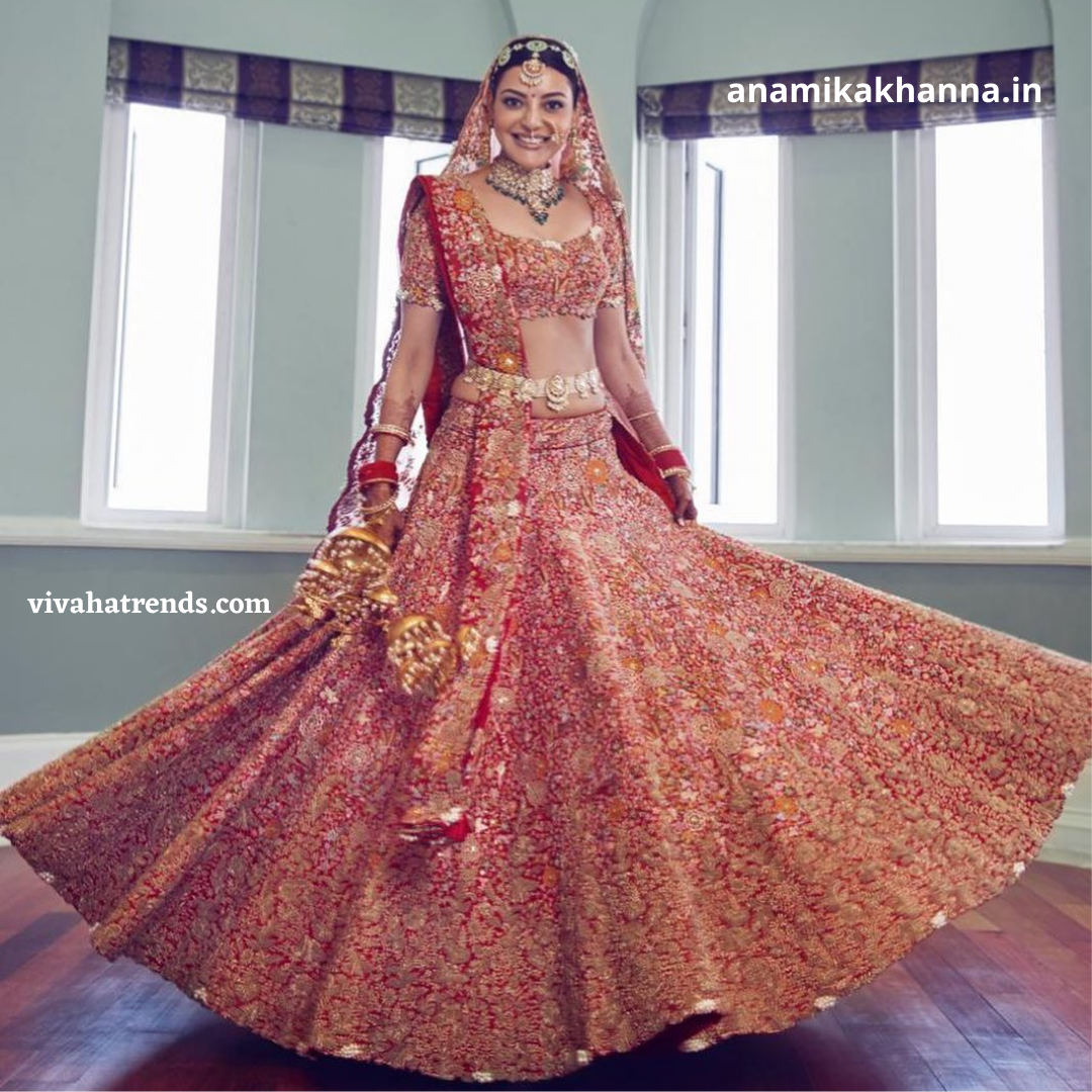 ANAMIKA KHANNA on Instagram: “Bride Priyanka Jodhani in an Anamika  Khannalehenga for her wedding #anamikakhanna #anamikakhannabride  #anamikakhannabridal #weddin…